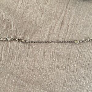 Brighton heart slide bracelet for beads